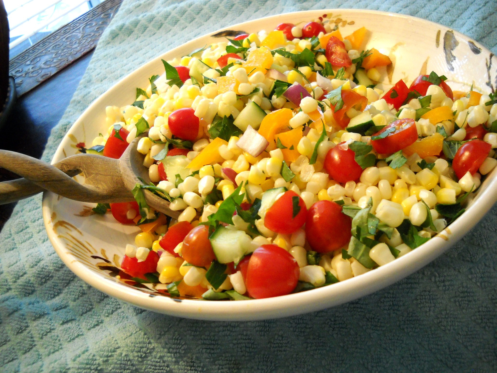 Summer Corn Salad
 Fresh Corn Salad