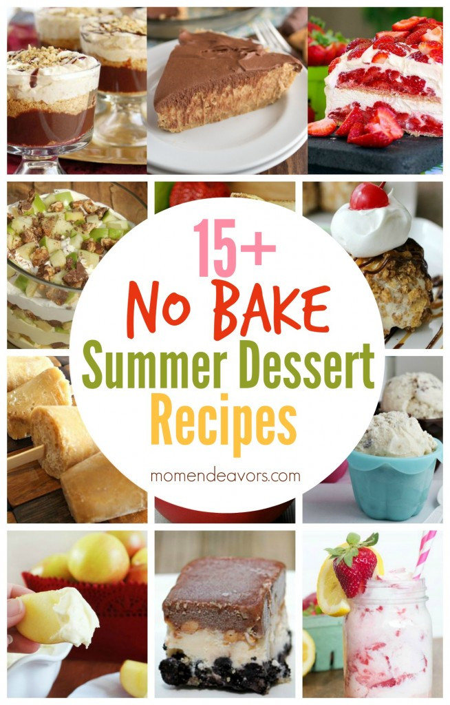Summer Desserts For Parties
 15 No Bake Summer Dessert Recipes