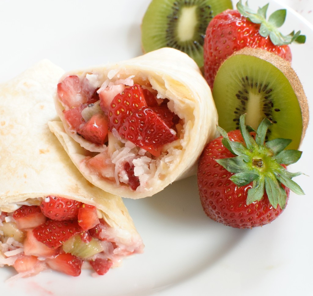 Summer Fruits Dessert
 Summer Fruit Dessert Burritos Baked In