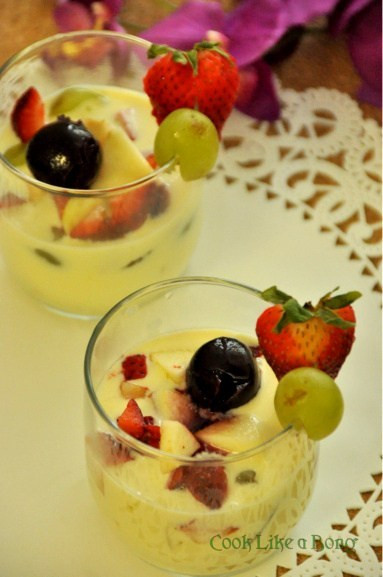 Summer Fruits Desserts
 Summer Dessert Fruit Custard