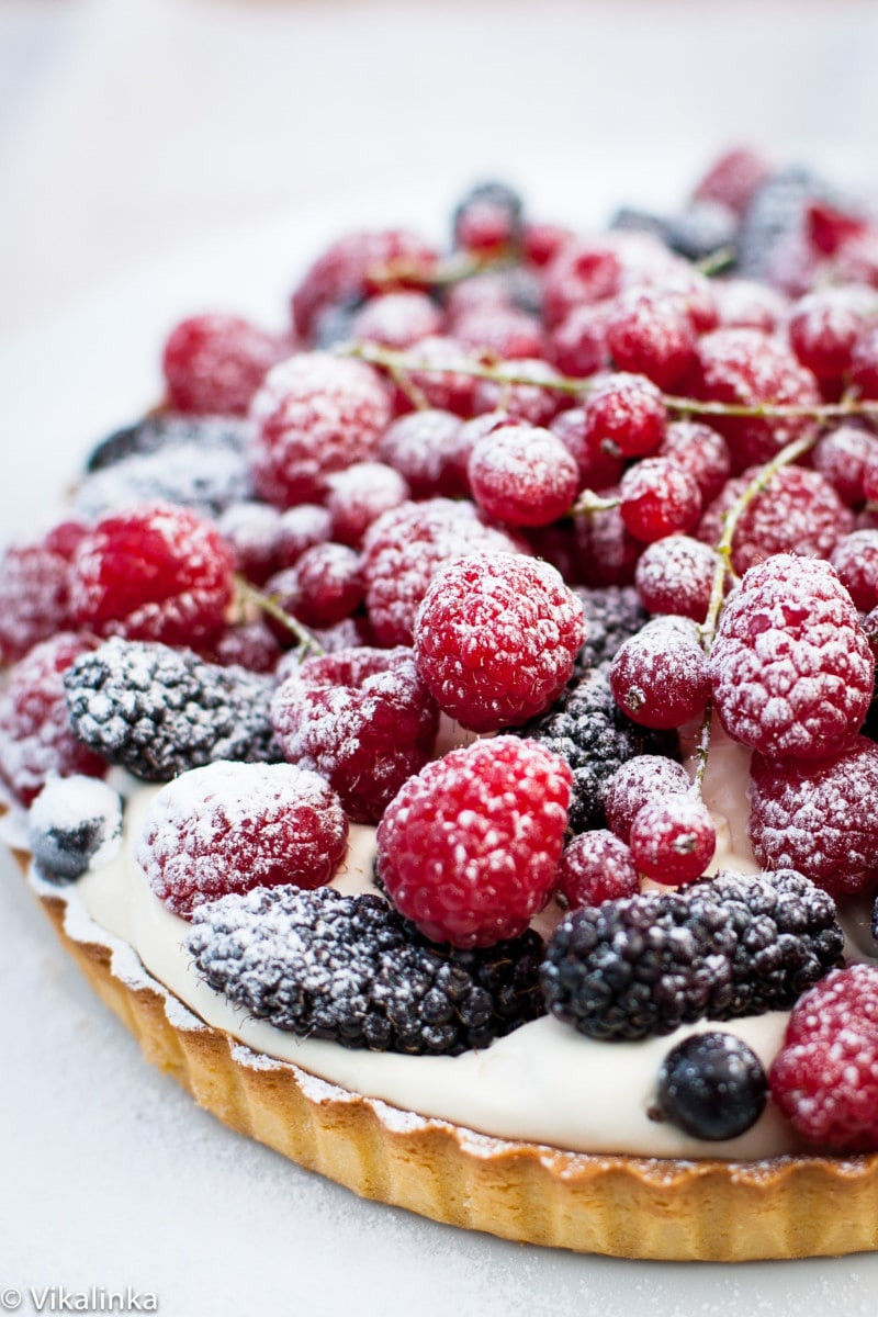 Summer Fruits Desserts
 Summer Berry Tart Vikalinka