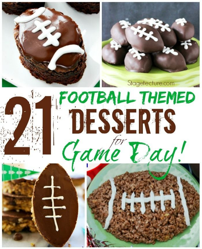 Super Bowl Dessert Recipes
 Best 25 Superbowl desserts ideas on Pinterest