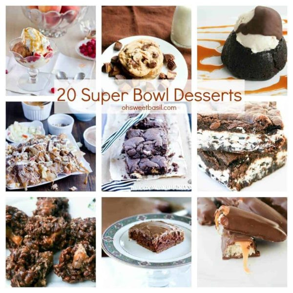 Super Bowl Dessert Recipes
 40 Must Make Super Bowl Recipes