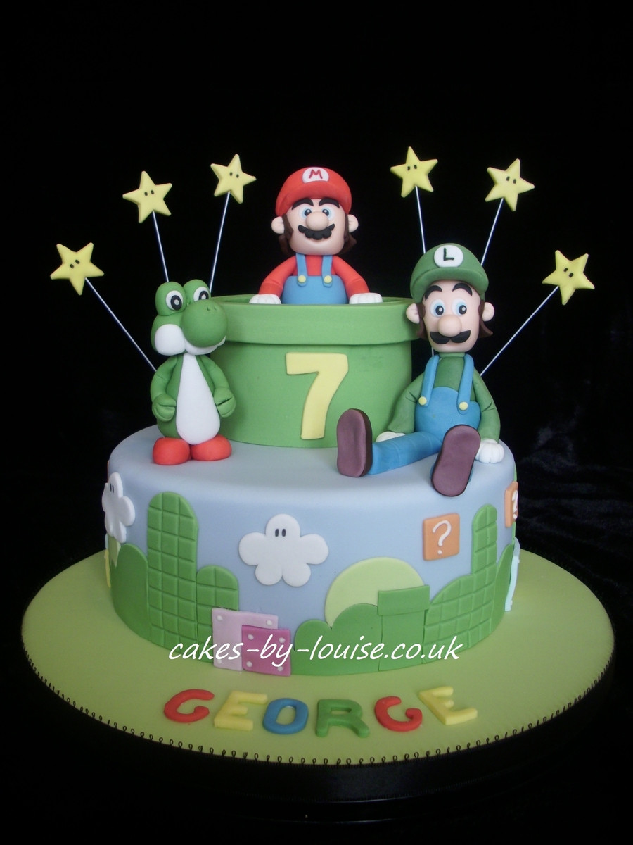 Super Mario Birthday Cake
 Super Mario Cake CakeCentral