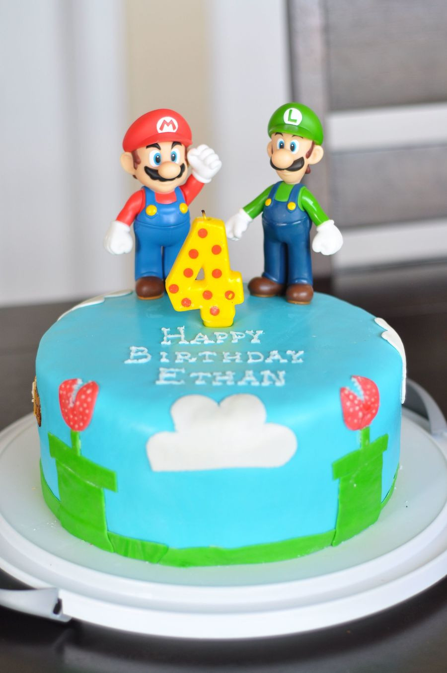 Super Mario Birthday Cake
 Super Mario Birthday Cake CakeCentral