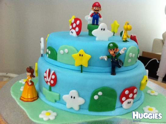 Super Mario Birthday Cake
 Super Mario Cake