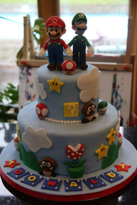 Super Mario Birthday Cake
 Super Mario bros cakes …