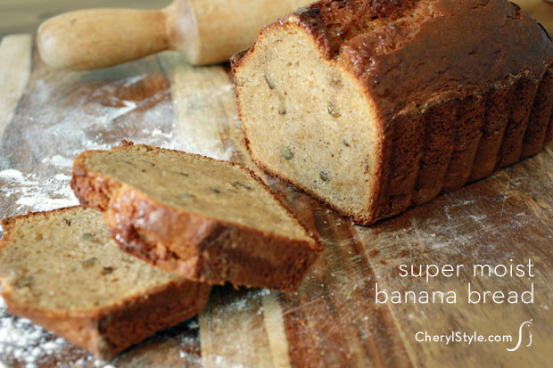 Super Moist Banana Bread Recipe
 Super moist banana bread recipe Everyday Dishes & DIY