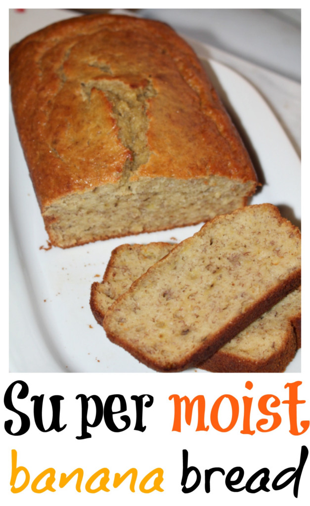 Super Moist Banana Bread Recipe
 Super moist banana bread Stress Free Mommies