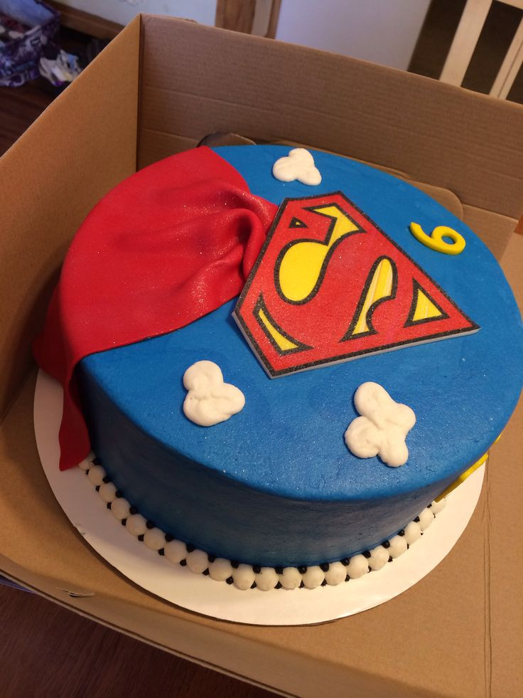 Superman Birthday Cake
 Superman Birthday Cake My Cakes Pinterest