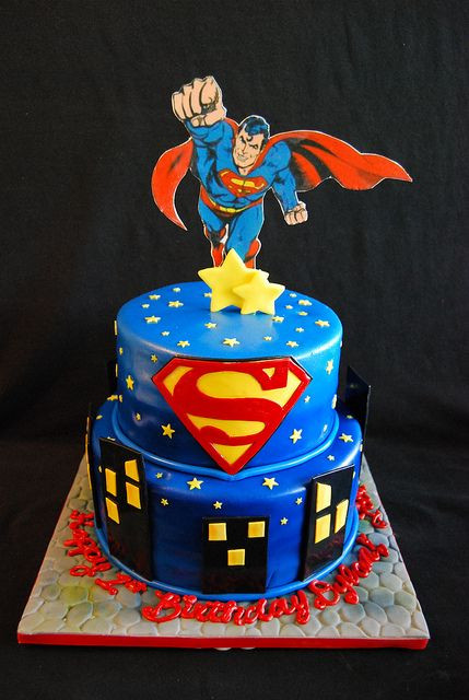 Superman Birthday Cake
 Superman cakes Superman and Cakes on Pinterest