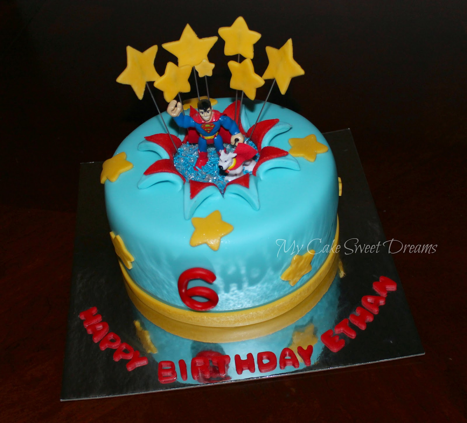 Superman Birthday Cake
 My Cake Sweet Dreams Superman Birthday Cake