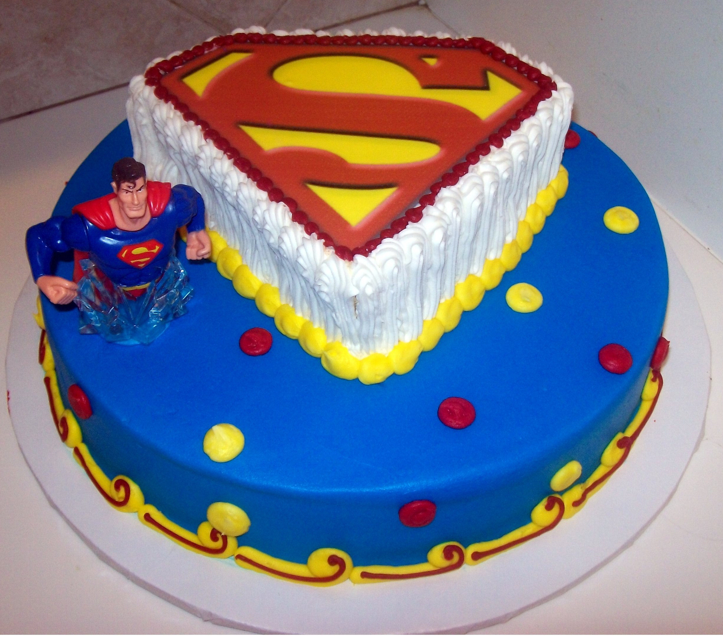 Superman Birthday Cake
 Superman Cakes – Decoration Ideas