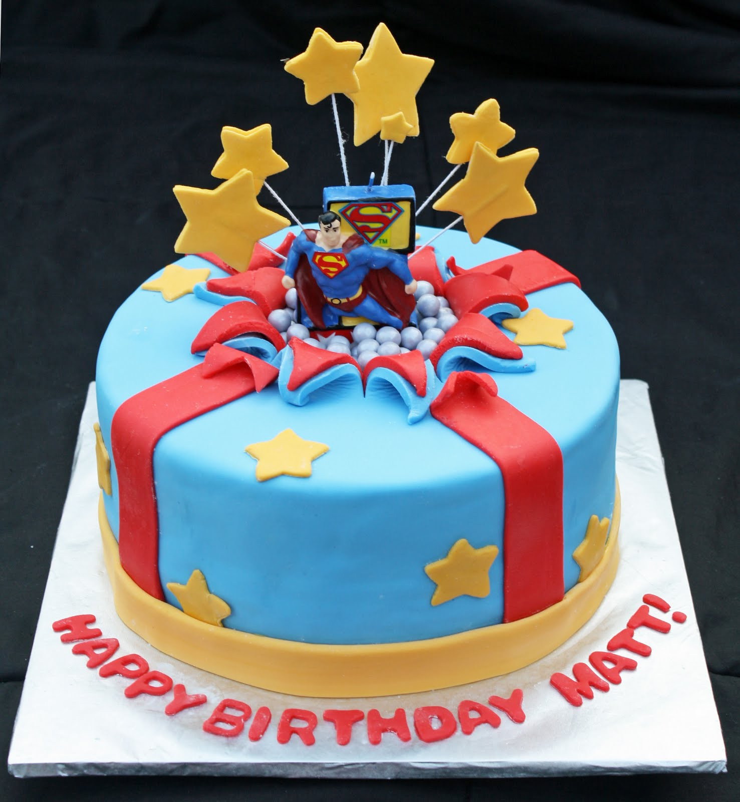 Superman Birthday Cake
 Superman Cakes – Decoration Ideas