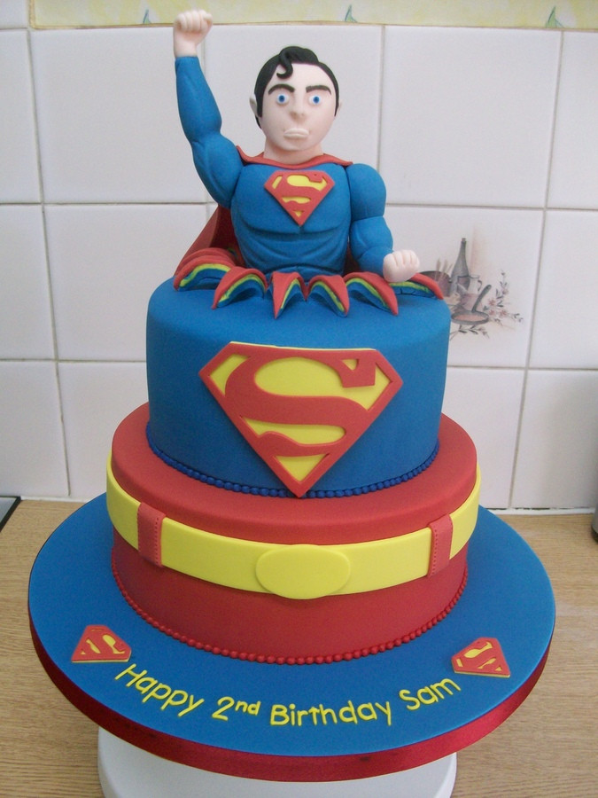 Superman Birthday Cake
 Superman Cakes – Decoration Ideas