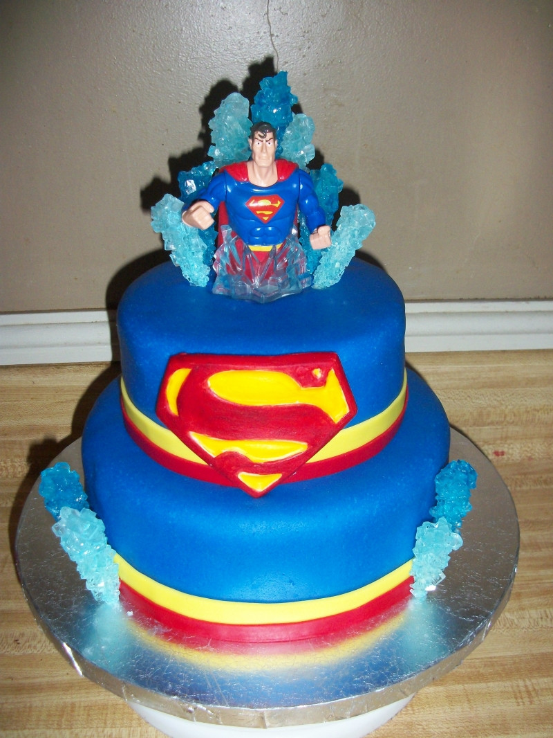 Superman Birthday Cake
 Superman Cakes – Decoration Ideas
