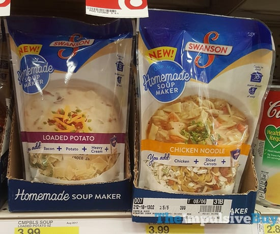 Swanson Chicken Noodle Soup
 SPOTTED ON SHELVES 8 29 2017 The Impulsive Buy