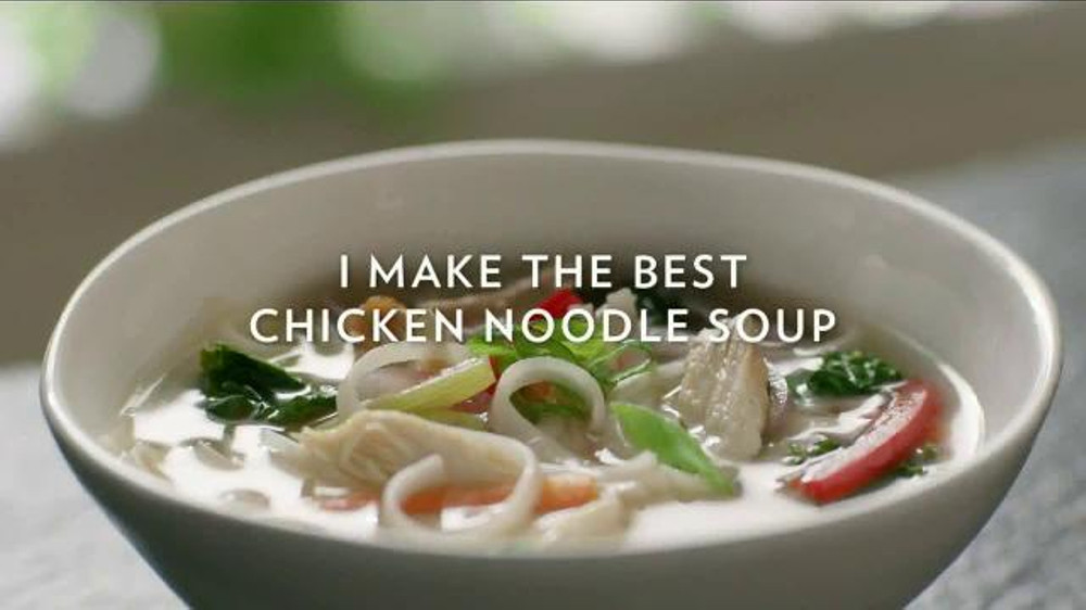 Swanson Chicken Noodle Soup
 Swanson Chicken Broth TV mercial I Make the Best