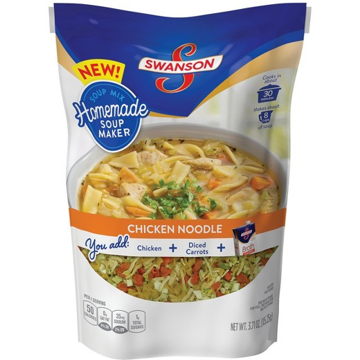 Swanson Chicken Noodle Soup
 Swanson Soup Starter Chicken Noodle 5oz Tar