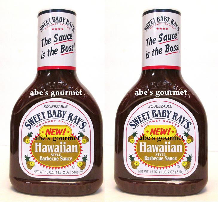 Sweet Baby Ray'S Bbq Sauce
 Sweet Baby Ray s Barbecue Sauce Hawaiian Style 2 Pack