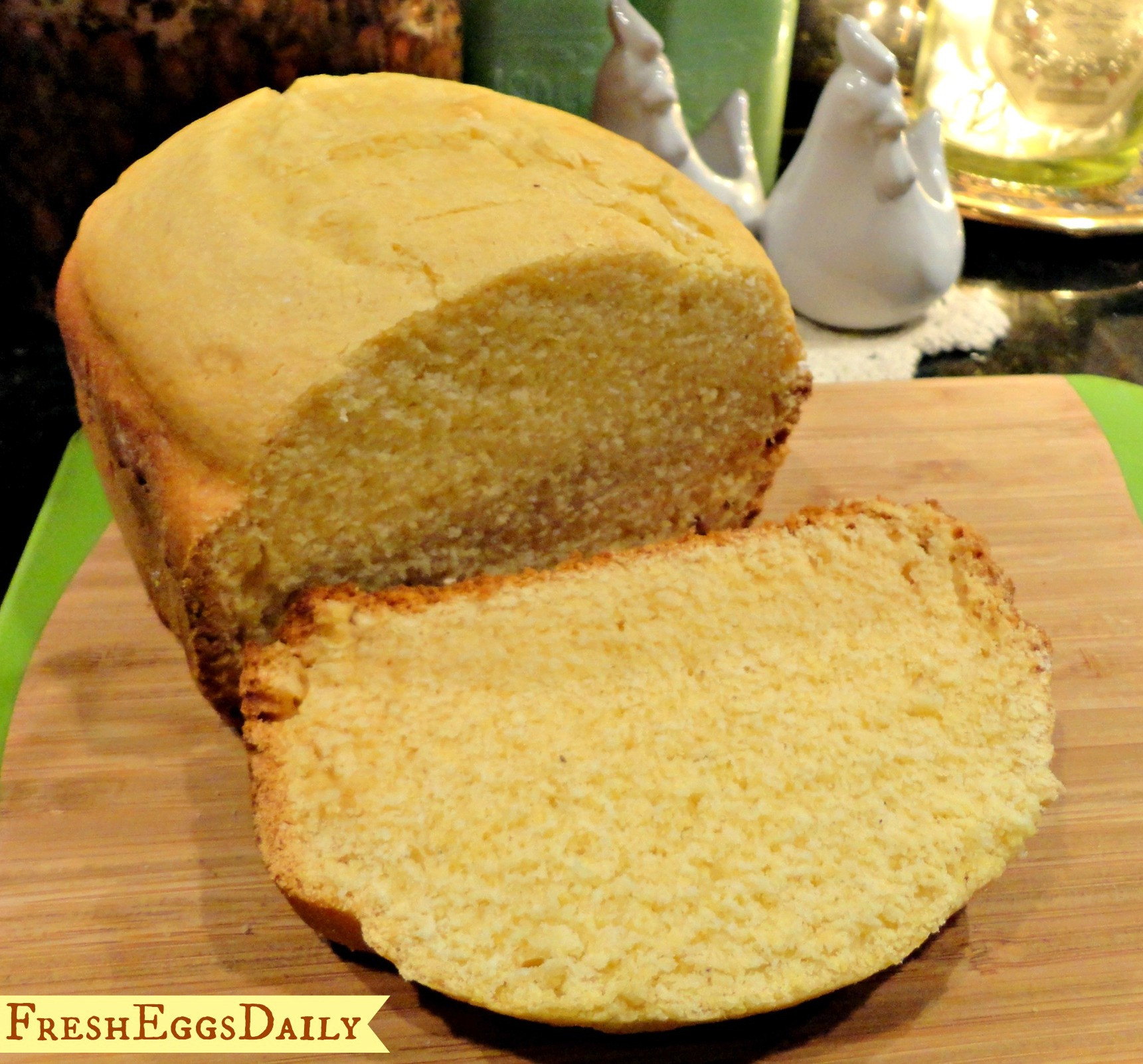 Sweet Bread Machine Recipes
 Sweet Cornbread Bread Machine recipe