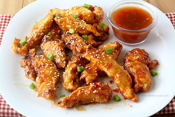 Sweet Chili Chicken
 General Tso s Sweet Chili Chicken Strips