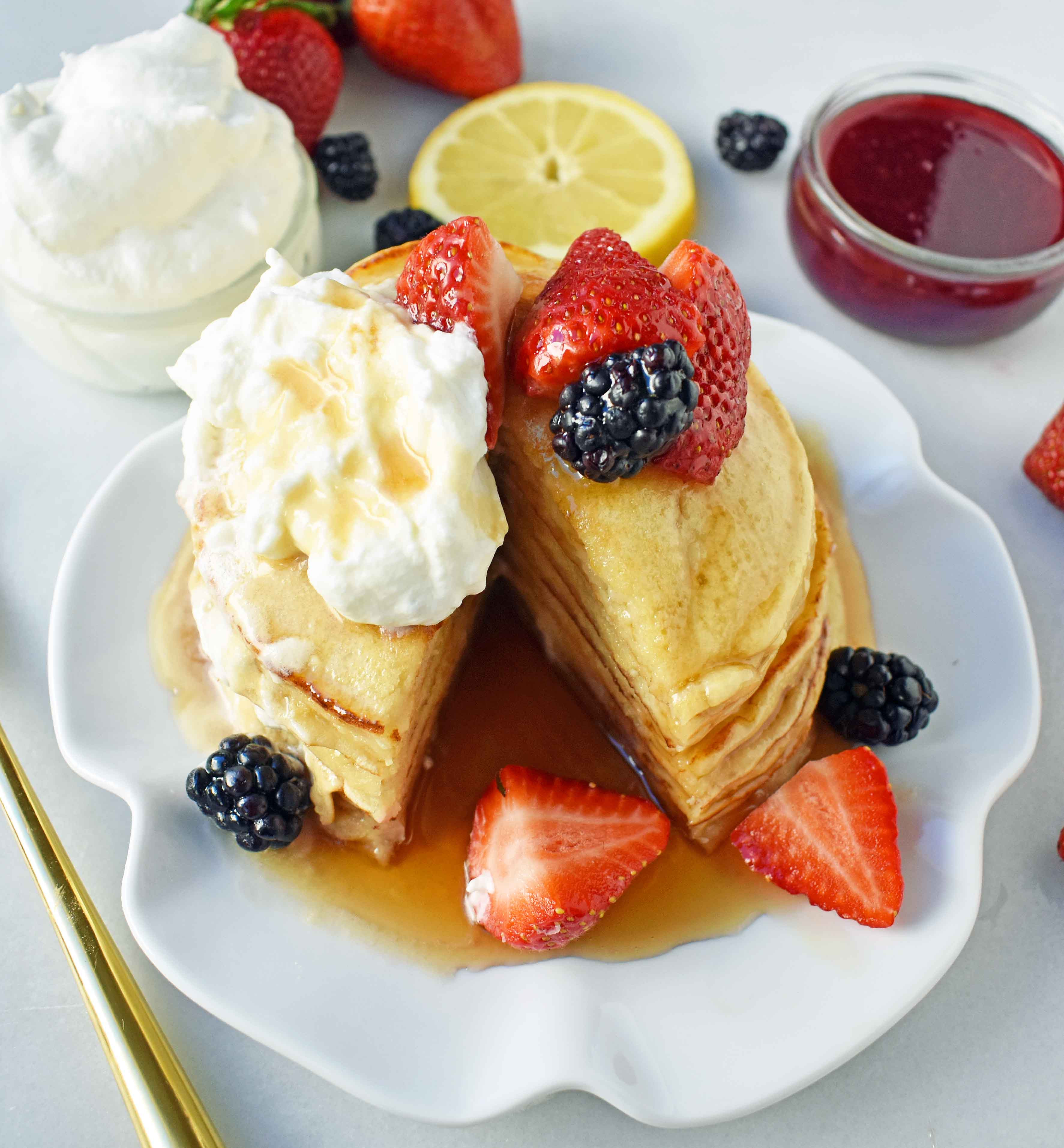 Sweet Cream Pancakes
 Sweet Cream Ricotta Pancakes – Modern Honey