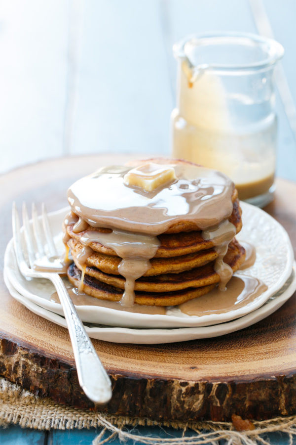 Sweet Cream Pancakes
 Sweet Potato Pancakes with Cinnamon Cream Syrup