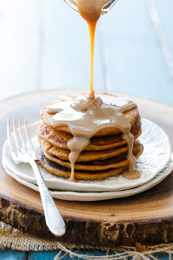 Sweet Cream Pancakes
 Sweet Potato Pancakes with Cinnamon Cream Syrup