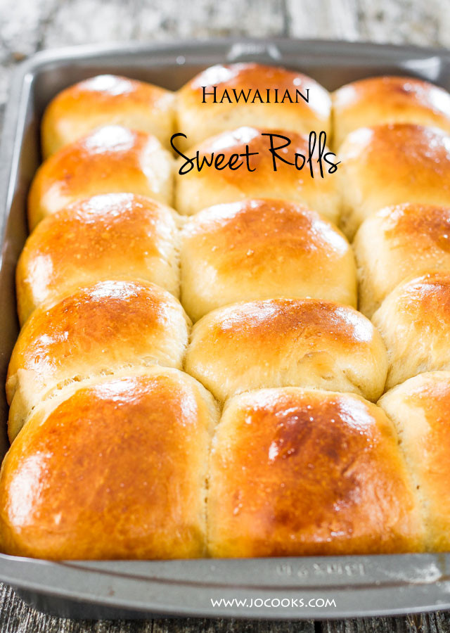 Sweet Dinner Rolls Recipe
 HAWAIIAN SWEET ROLLS