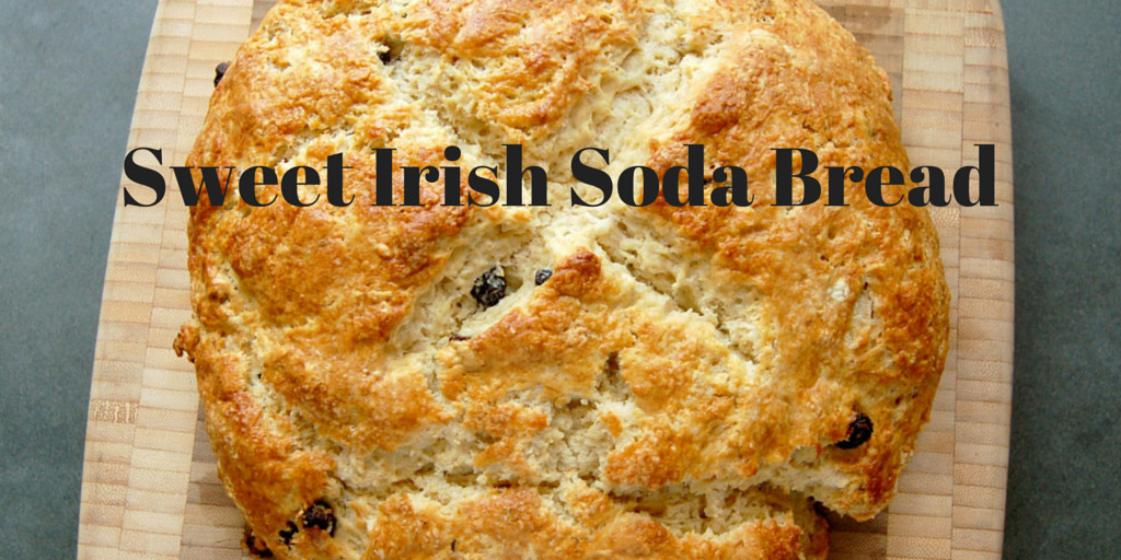 Sweet Irish Soda Bread
 Sweet Irish Soda Bread With Caraway Seeds & Raisins a k a