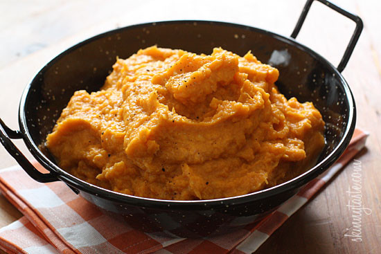 Sweet Mash Potato Recipes
 Garlic Sweet Potato Mash