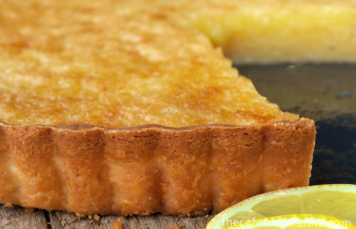 Sweet Pie Crust Recipes
 Lemon Chess Tart with Shortbread Crust