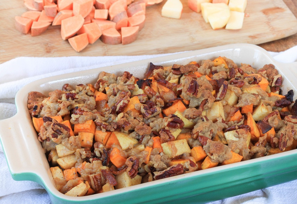 Sweet Potato And Apple Casserole
 bacon and apple sweet potato casserole