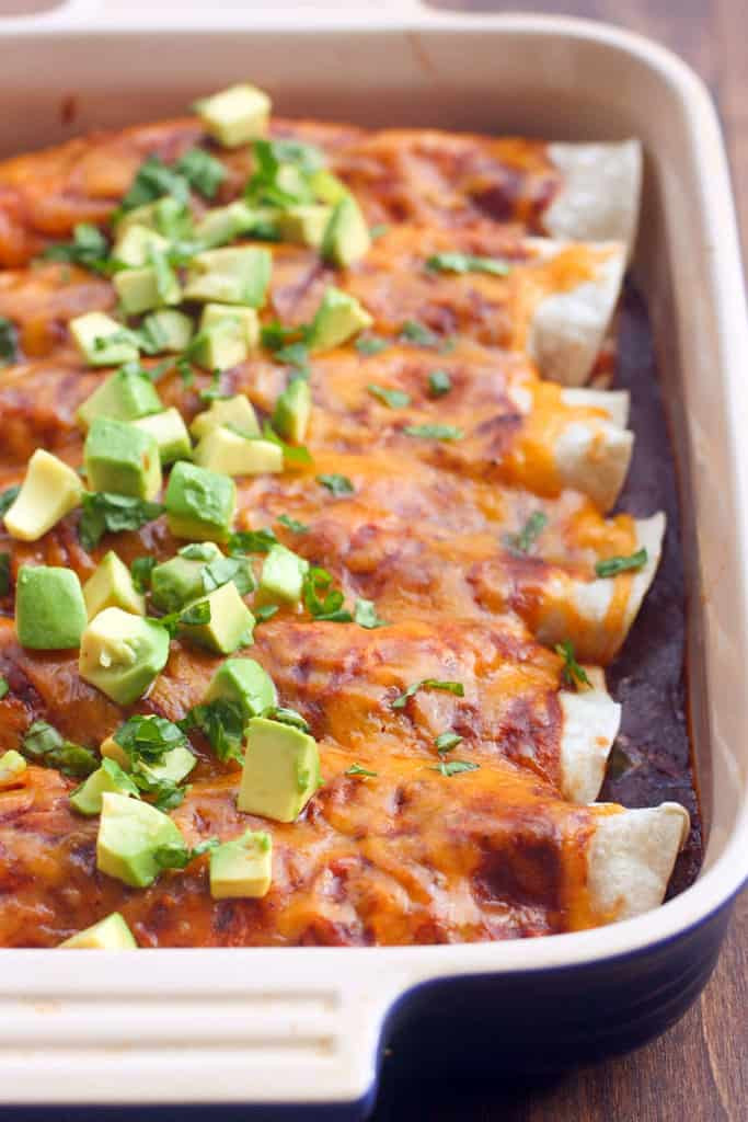 Sweet Potato And Black Bean Enchiladas
 Sweet Potato and Black Bean Enchiladas Tastes Better