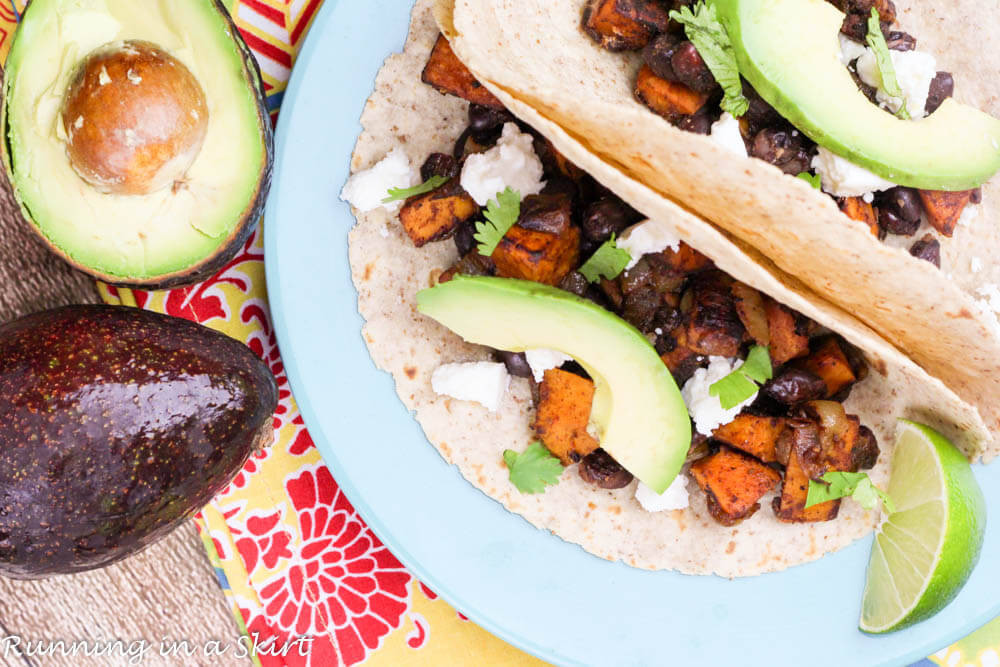 Sweet Potato And Black Bean Tacos
 Sweet Potato and Black Bean Tacos