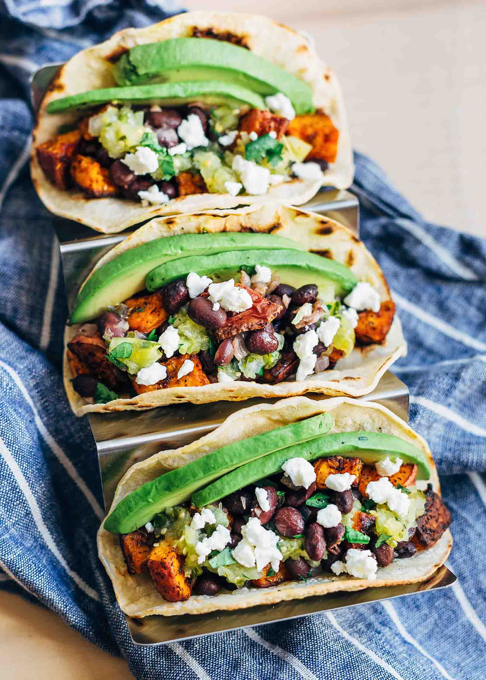 Sweet Potato And Black Bean Tacos
 Sweet Potato and Black Bean Tacos Recipe