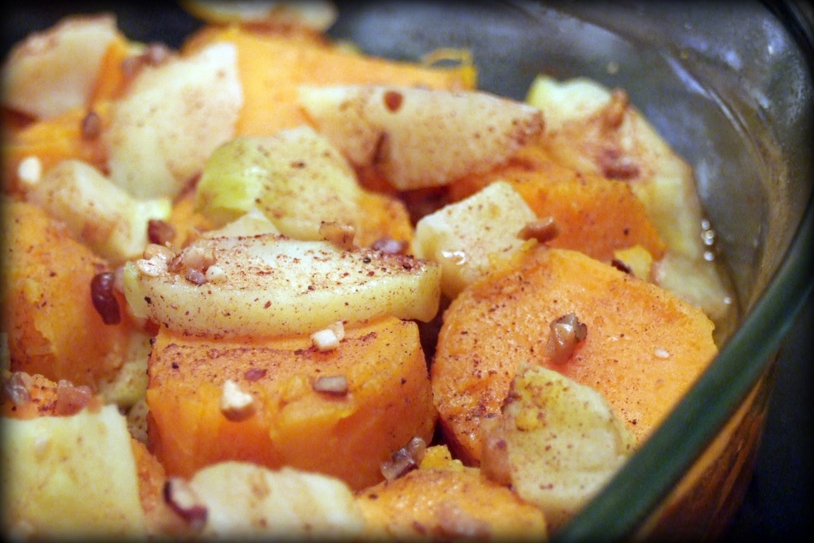 Sweet Potato Apple Cassarole
 Mommy Made From Scratch Sweet Potato and Apple Casserole