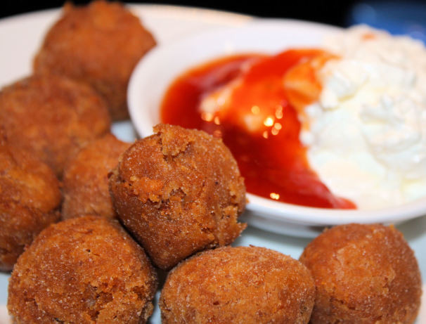 Sweet Potato Balls
 Spiced Sweet Potato Balls Recipe Food