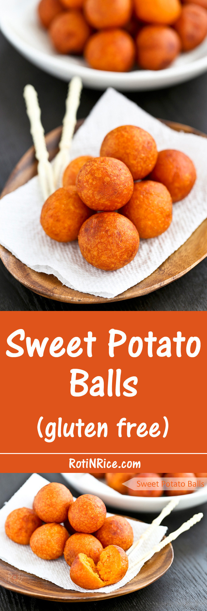 Sweet Potato Balls
 Sweet Potato Balls