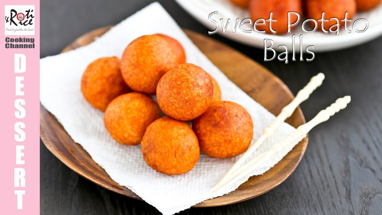 Sweet Potato Balls
 Sweet Potato Balls