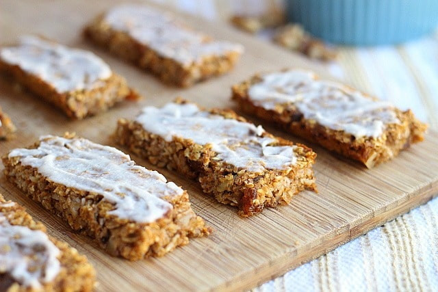 Sweet Potato Bars
 Sweet Potato Breakfast Bars with Vanilla Coconut Butter