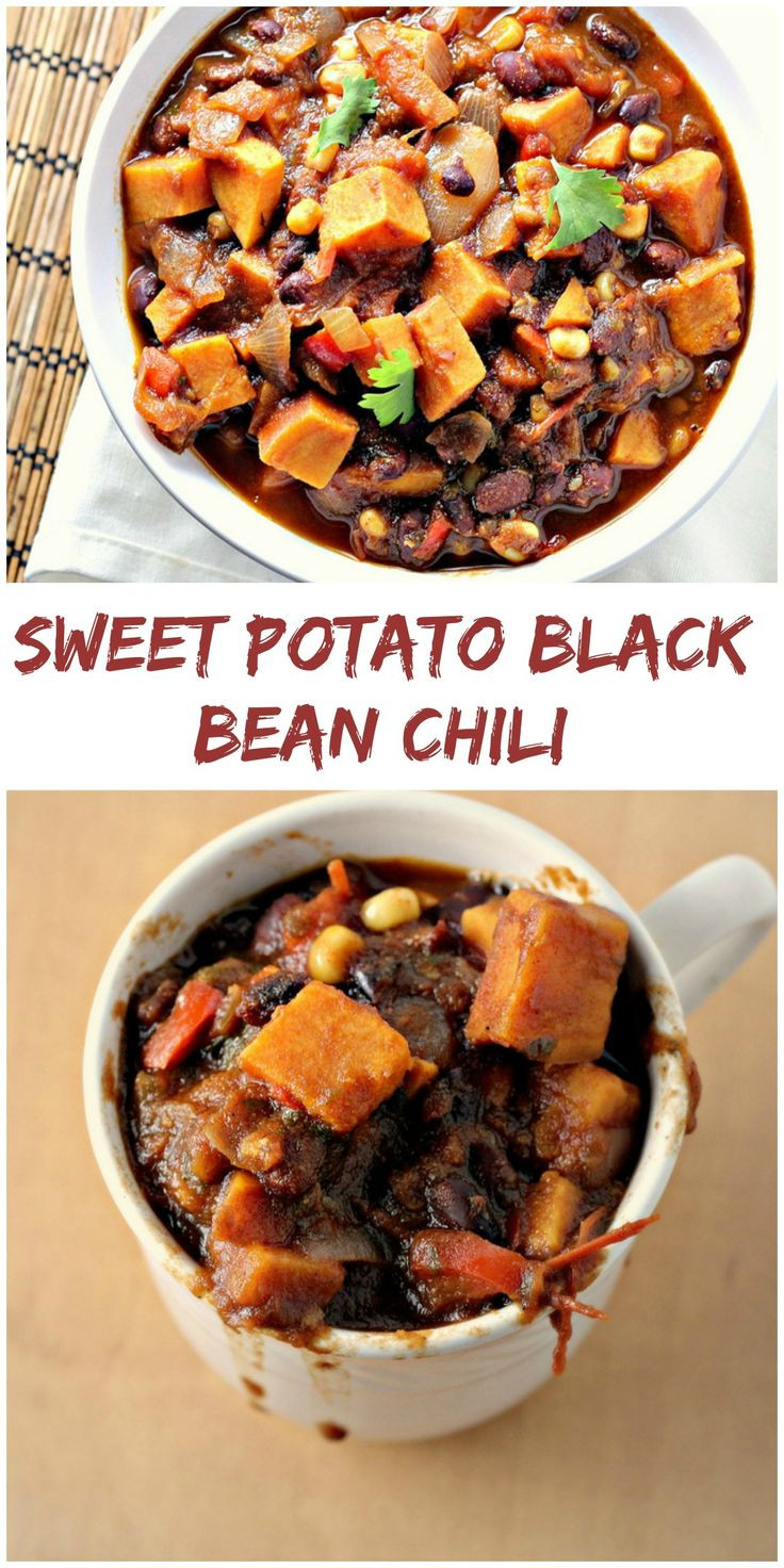 Sweet Potato Black Bean
 Sweet Potato Black Bean Chili Eat Live Be