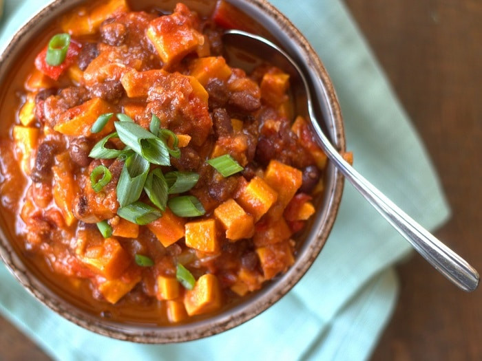 Sweet Potato Black Bean Chili
 Black Bean Sweet Potato Chili Connoisseurus Veg