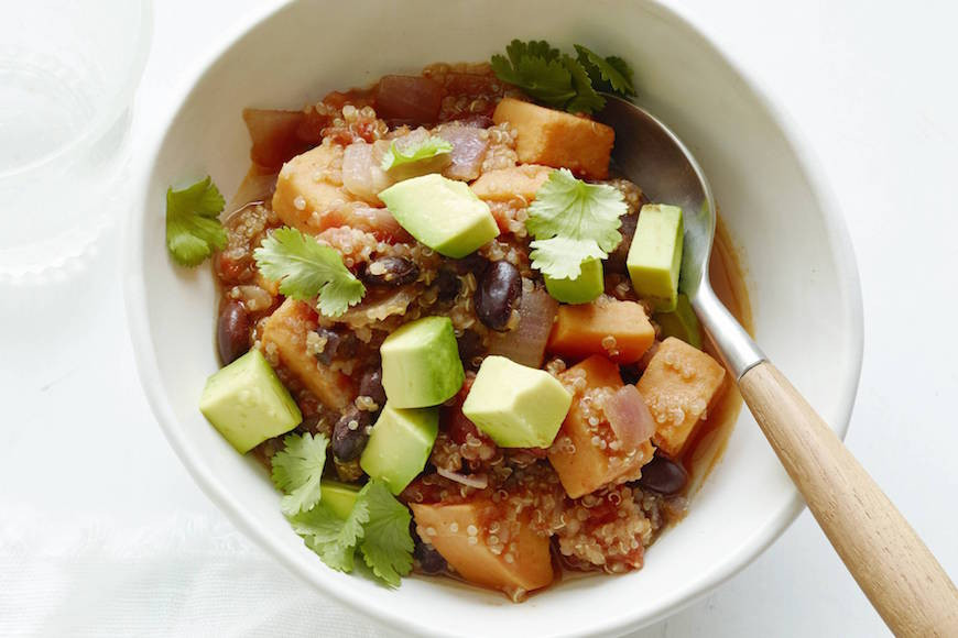 Sweet Potato Black Bean Chili
 Black Bean Sweet Potato Chili What s Gaby Cooking