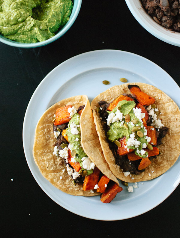 Sweet Potato Black Bean Tacos
 Taco Night Reinvented 20 Cinco de Mayo Taco Recipes