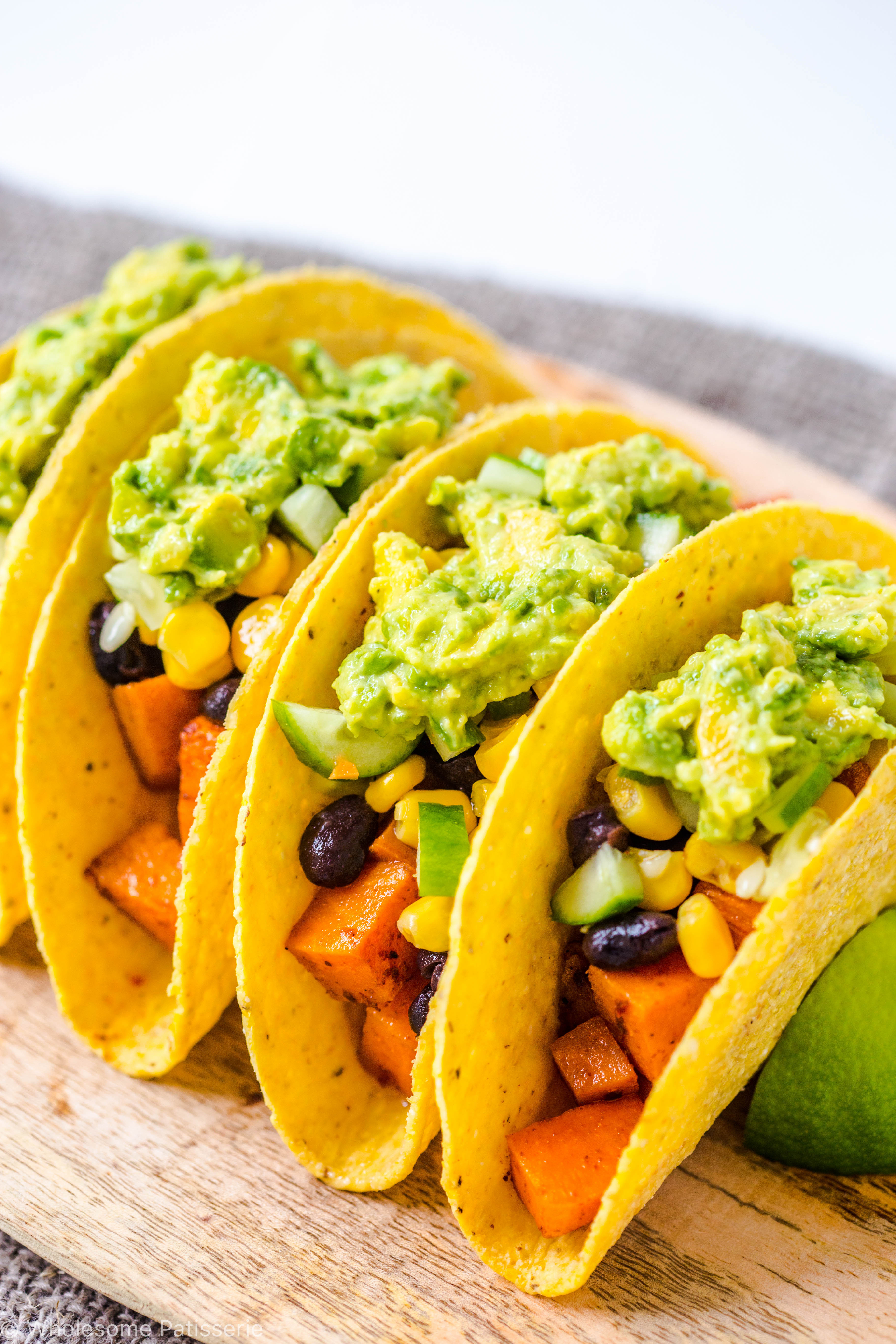 Sweet Potato Black Bean Tacos
 Spicy Sweet Potato Black Bean Tacos Wolesome Patisserie