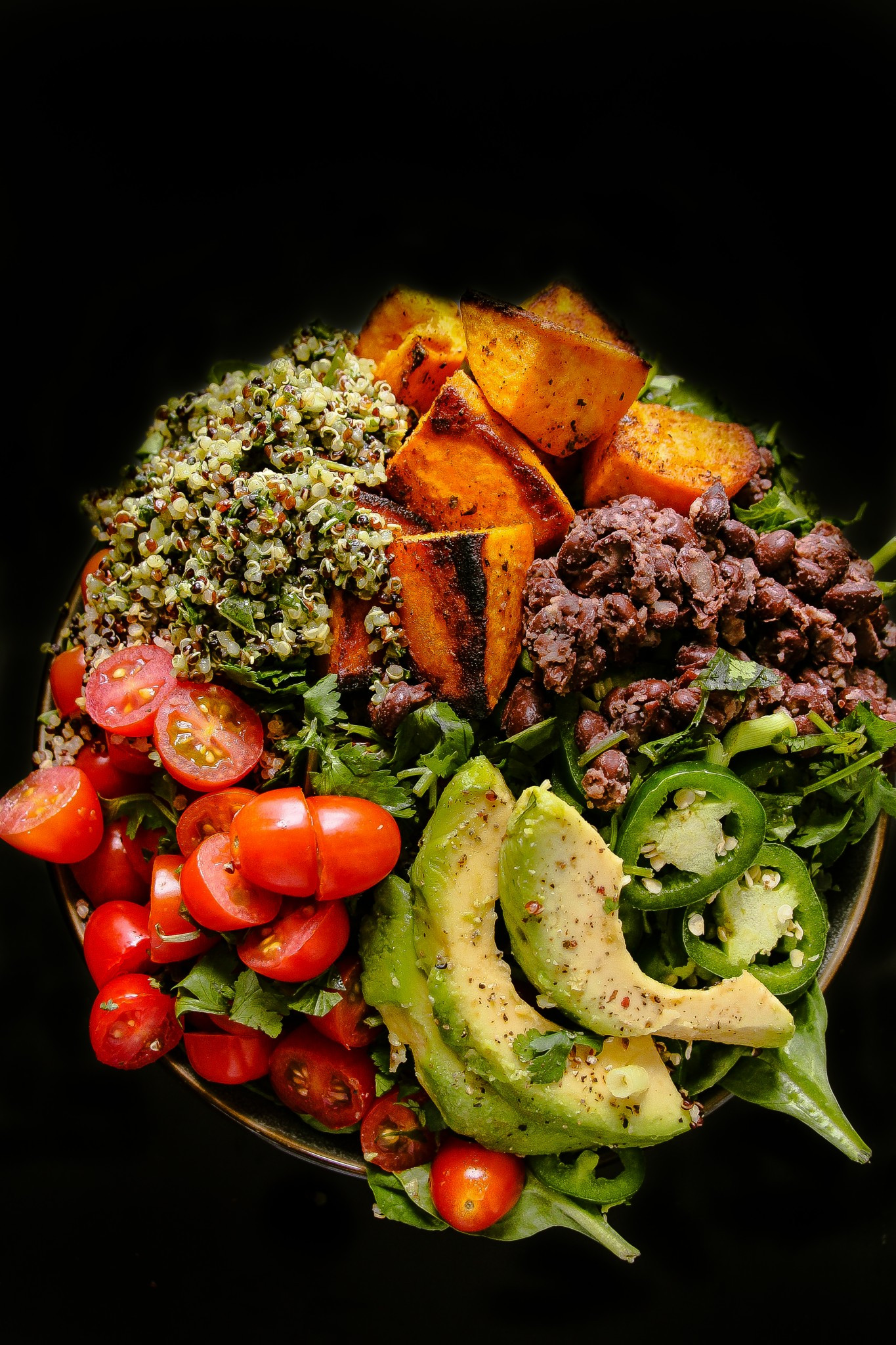 Sweet Potato Bowl
 quinoa sweet potato bowl