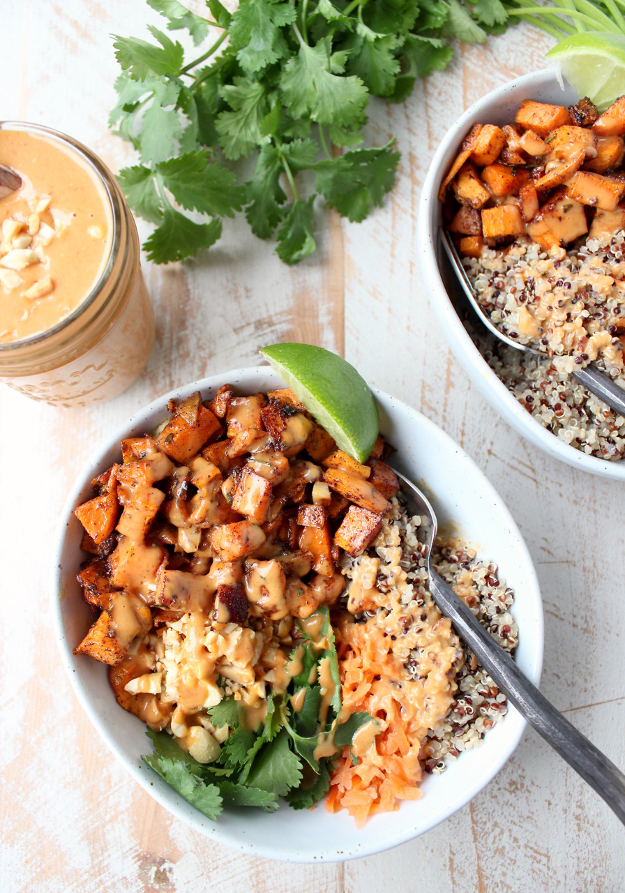 Sweet Potato Bowl
 sweet potato buddha bowl recipe