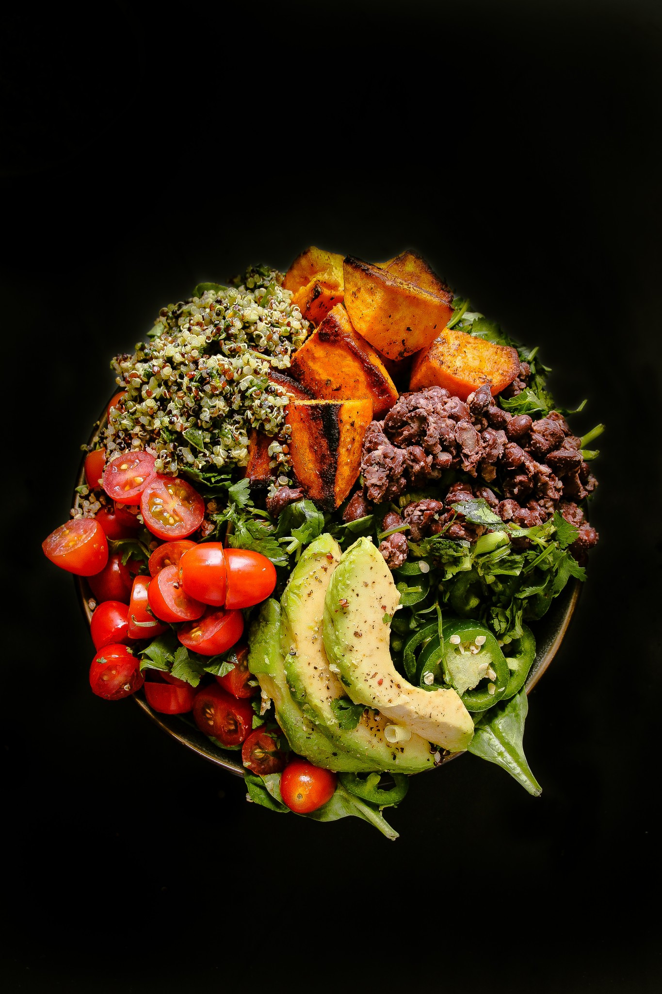 Sweet Potato Bowl
 quinoa sweet potato bowl